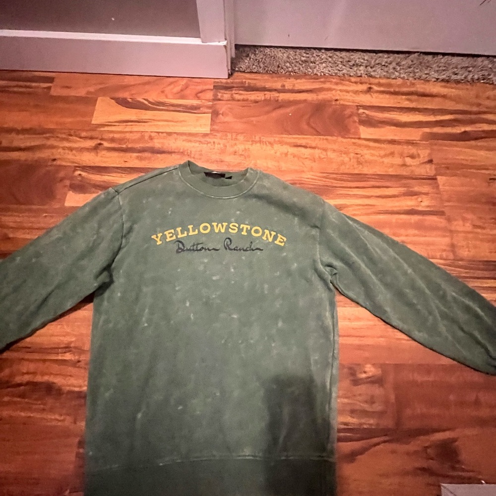 Yellowstone Green Sweater